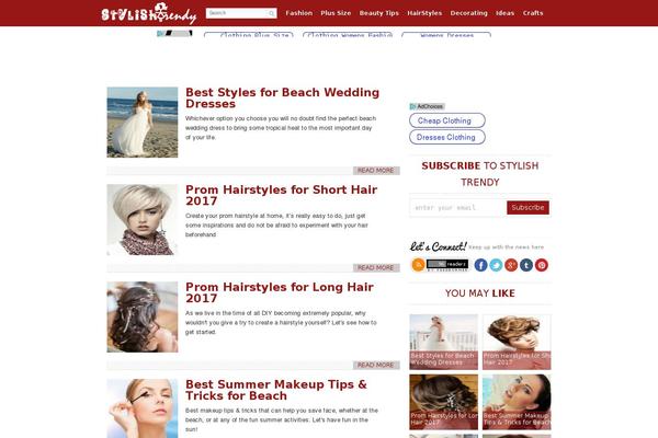 stylishtrendy.com site used Stylishtrendy