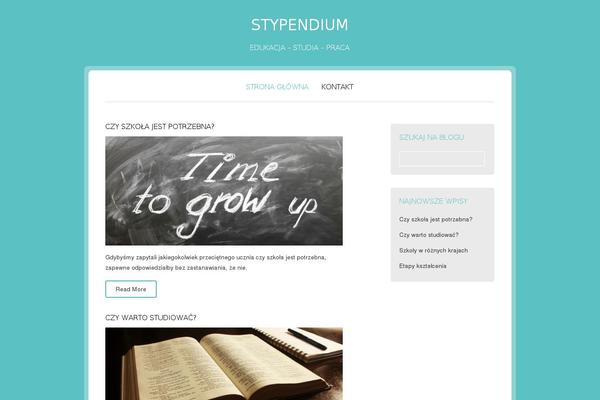 University theme site design template sample