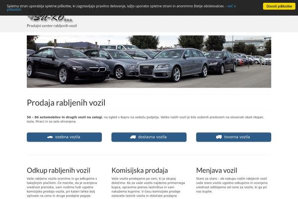 Site using Cookieconsent plugin