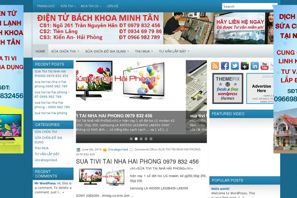 Flatsome theme site design template sample