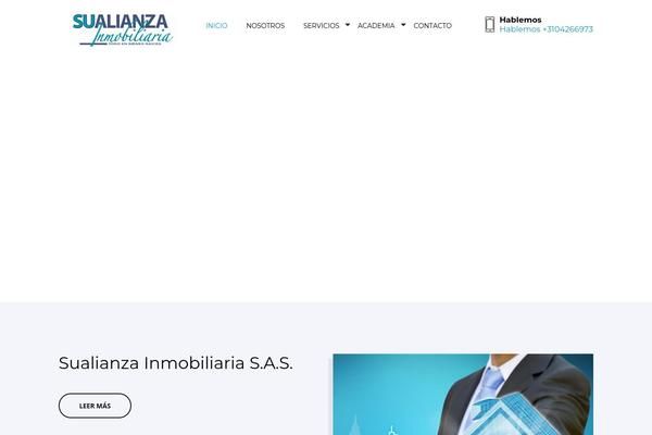 Advisor theme site design template sample