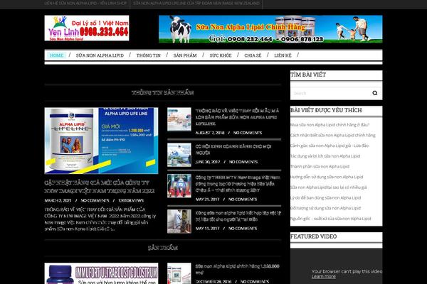 Santiago theme site design template sample