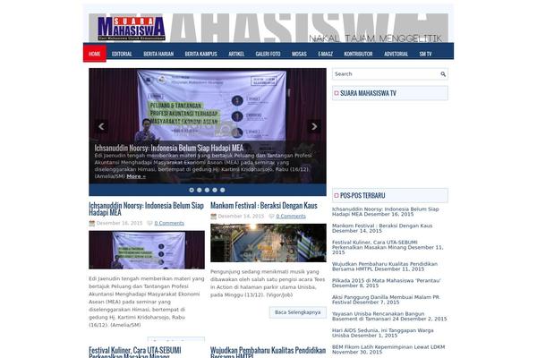 DarkNews theme site design template sample