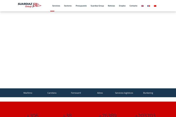 Transcargo theme site design template sample