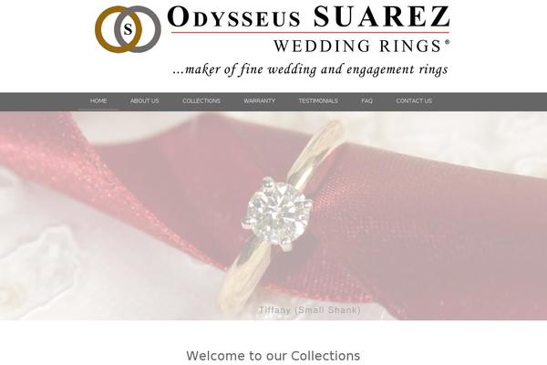suarezweddingrings.com site used Suarez