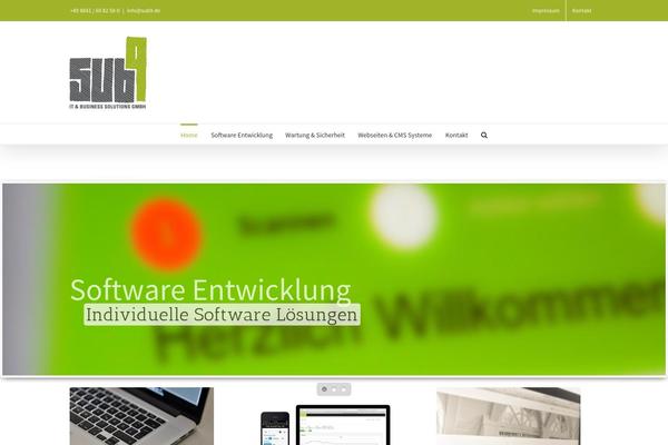 Site using Fusion-builder plugin