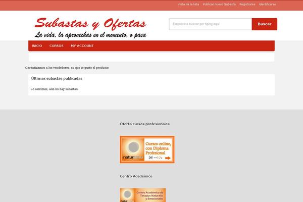 Auctiontheme theme site design template sample
