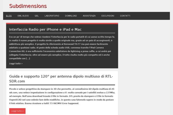 Dynamico theme site design template sample