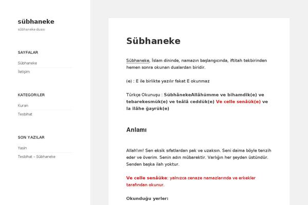 Twenty Fifteen theme site design template sample