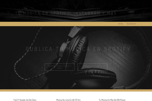 Relia theme site design template sample
