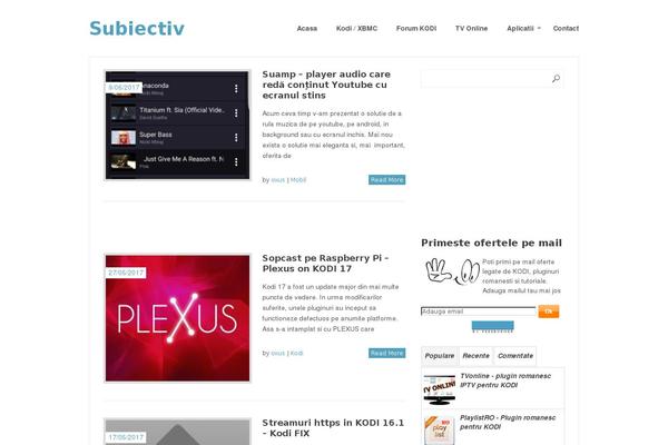 Site using Advanced iFrame plugin