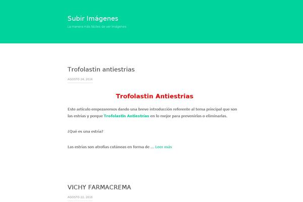 Aura theme site design template sample