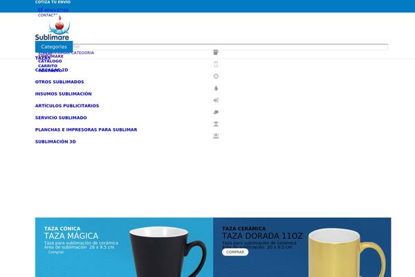 sublimare.com.mx site used WoodMart