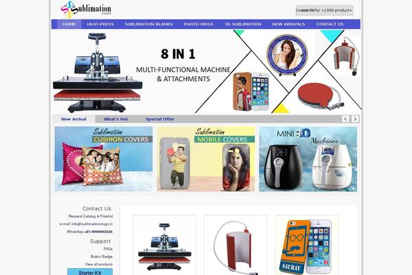 Site using Tiny carousel horizontal slider plus plugin
