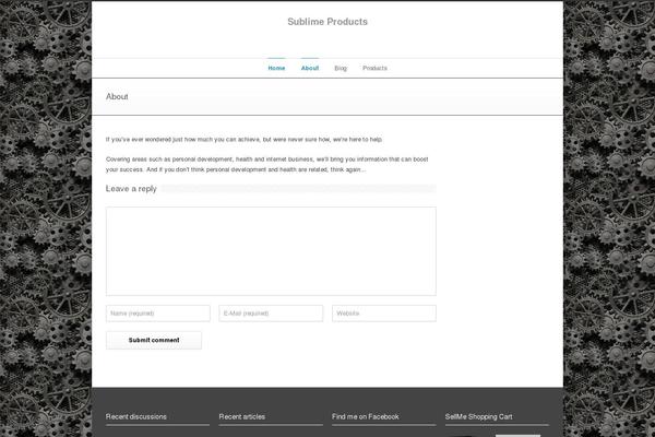 Site using Profit_builder plugin