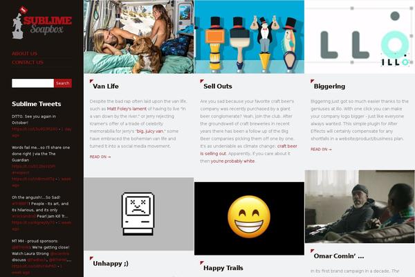 Thewall theme site design template sample