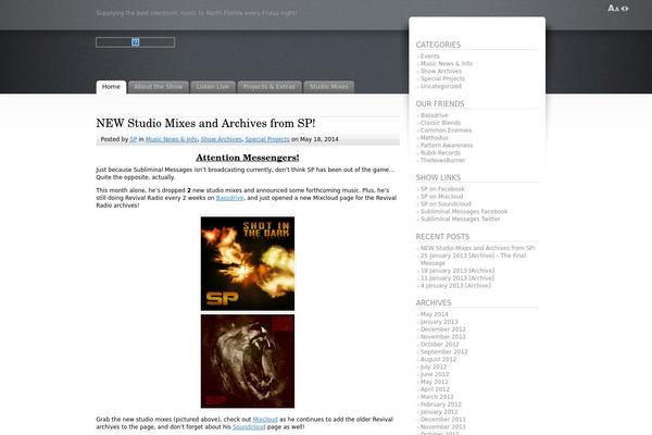 Fusion theme site design template sample