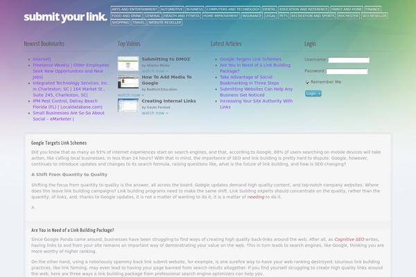 submityourlink.net site used Our-blog
