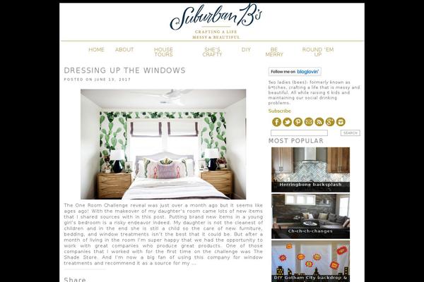 Fiona Blog theme site design template sample