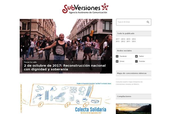 Outspoken theme site design template sample