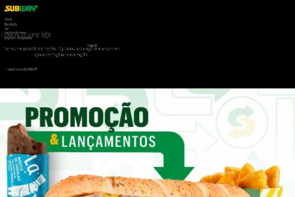 Subway theme site design template sample