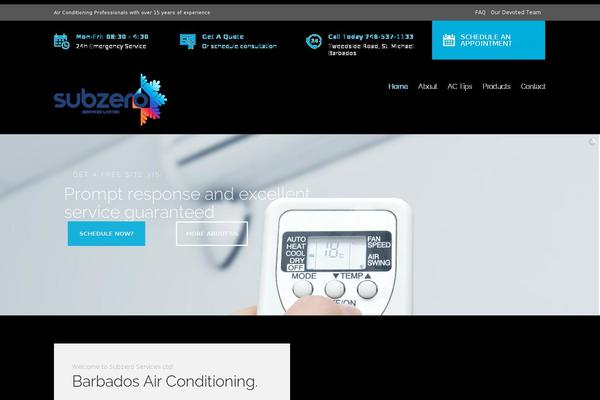 Airpro theme site design template sample