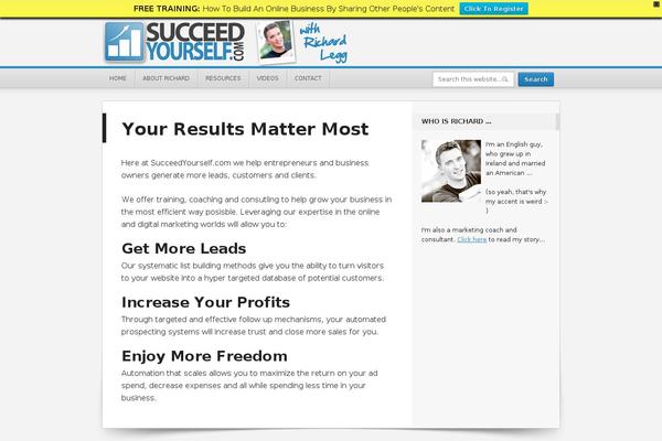 SuperAds Lite theme site design template sample