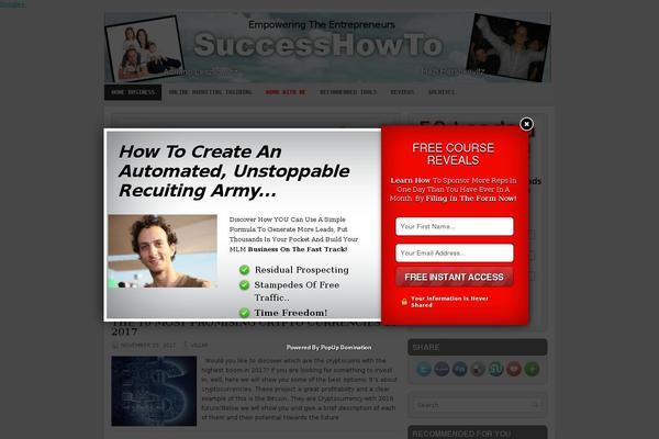 Site using Adjustly Collapse plugin