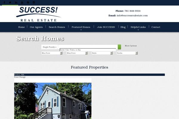 Prime-location theme site design template sample