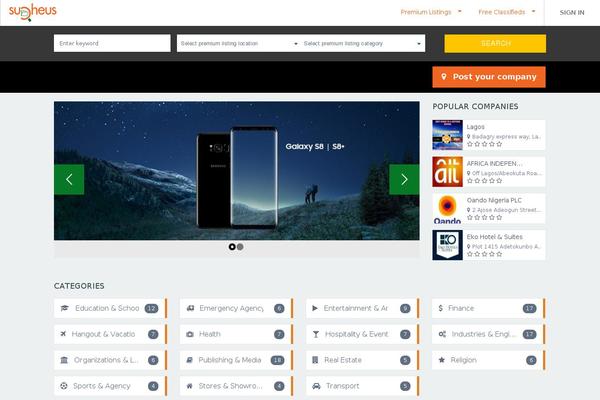 Site using Codecanyon-6463373-web-20-directory-plugin-for-wordpress plugin