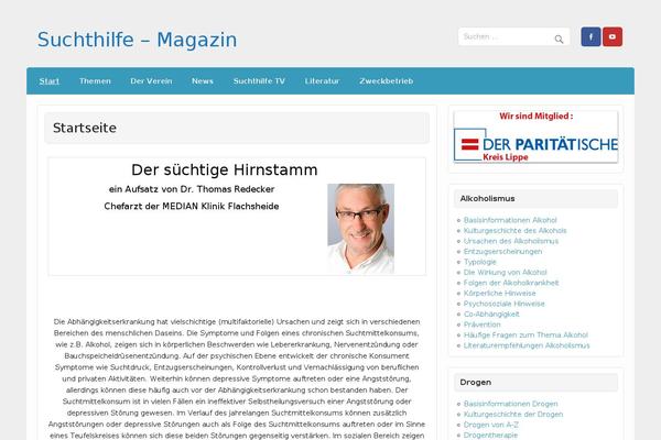 suchthilfe-magazin.de site used Frugix