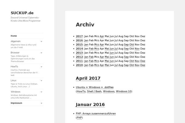 Site using Code Prettify plugin