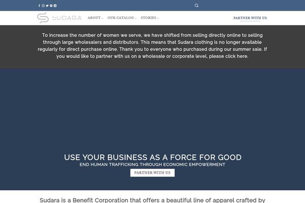 sudara.org site used Base-install-child-theme