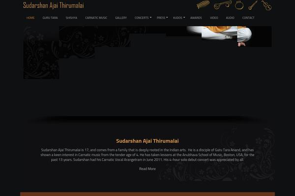 Hamza-lite theme site design template sample