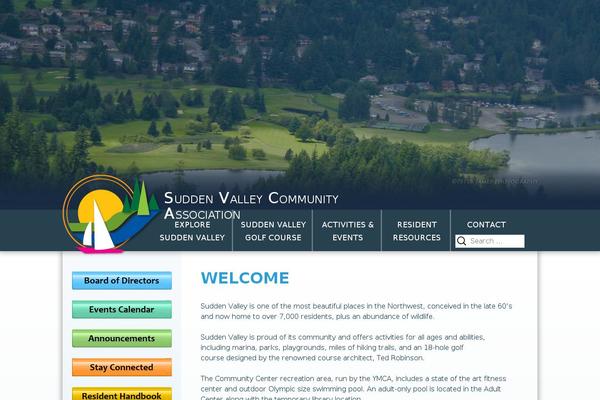 Sv theme site design template sample