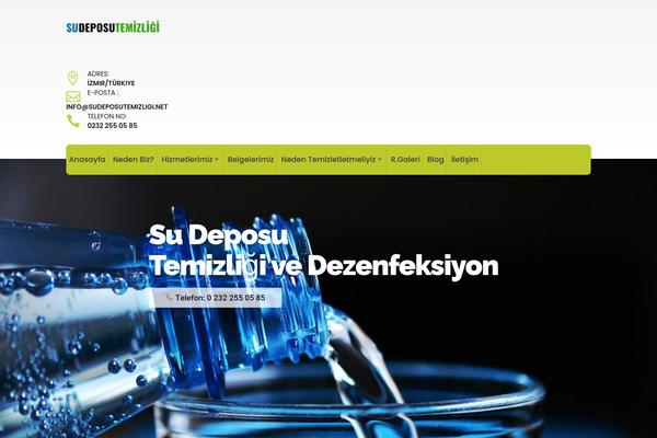 Site using Mobile Contact Bar plugin