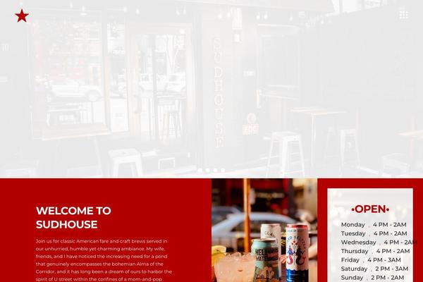 GastroBar website example screenshot