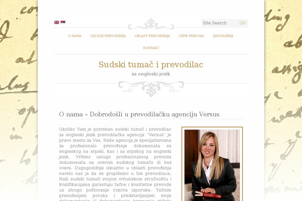Typominima theme site design template sample