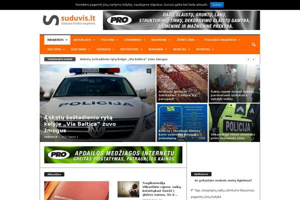 Blogstream theme site design template sample
