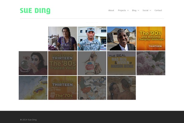 Aware theme site design template sample