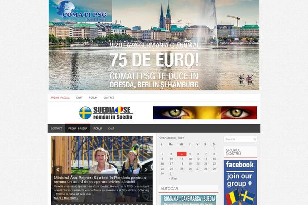 Draftly theme site design template sample