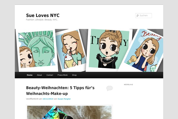 Samantha theme site design template sample