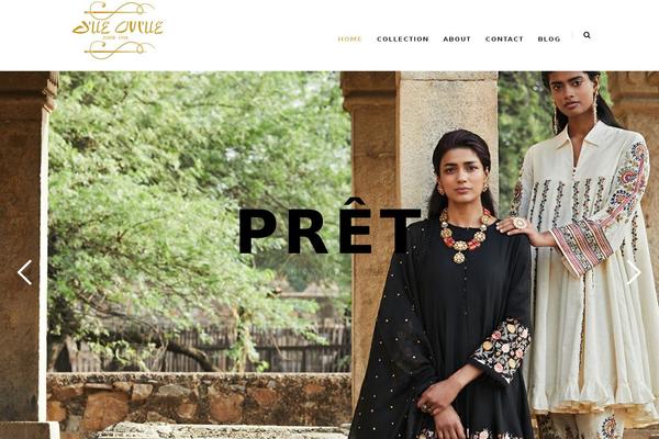 Kloe theme site design template sample