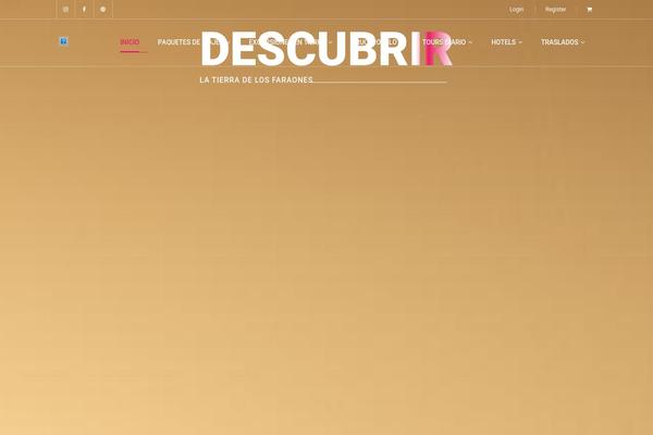 Exploore theme site design template sample