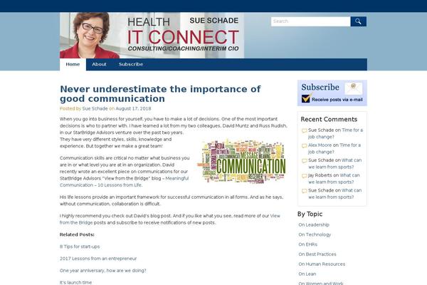sueschade.com site used Required Starter