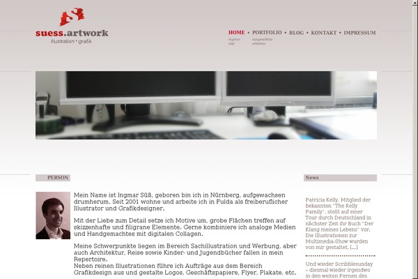 Proton theme site design template sample