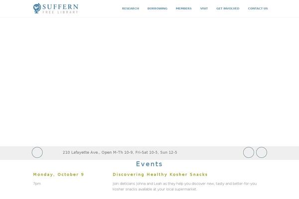 Jupiter theme site design template sample