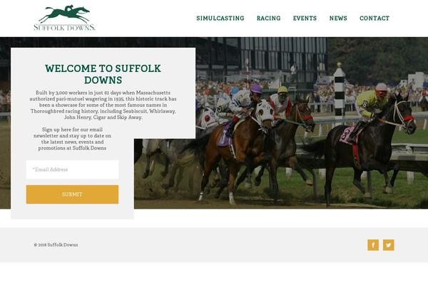 suffolkdowns.com site used Suffolkdown