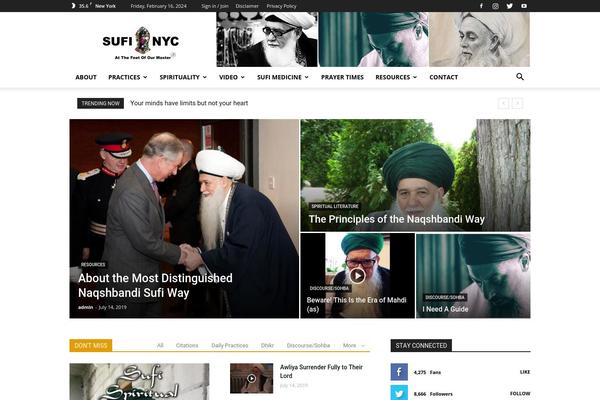 Newspaper theme site design template sample