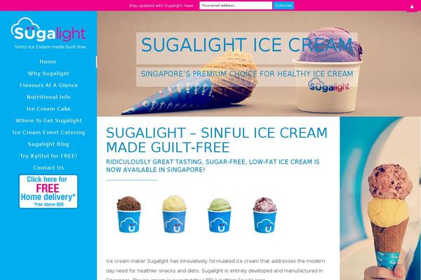 Site using MailChimp Top Bar plugin